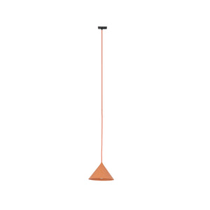 Spot pentru șină Tracer Cono din metal, somon