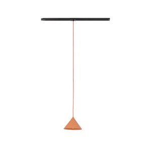 Spot pentru șină Tracer Cono din metal, somon