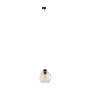 Spot pentru șină Tracer Cubus din metal, chihlimbar