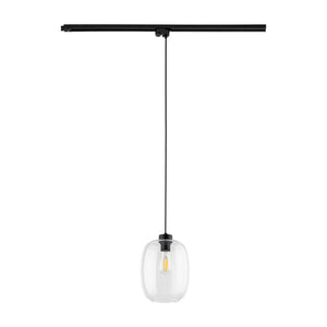 Spot pentru șină Tracer Elio din metal, transparent