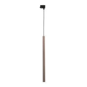 Spot pentru șină Tracer Ferro 500 cu 3 circuite și bec inclus, maro