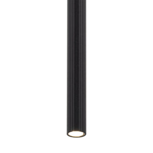 Spot pentru șină Tracer Ferro 500 cu 3 circuite și bec inclus, negru