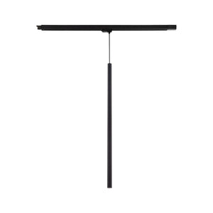 Spot pentru șină Tracer Ferro 750 cu 3 circuite și bec inclus, negru