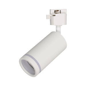 Spot pentru șină Tracer Jet Ring din metal, alb