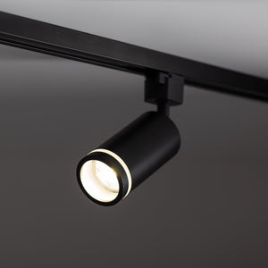Spot pentru șină Tracer Jet Ring din metal, negru