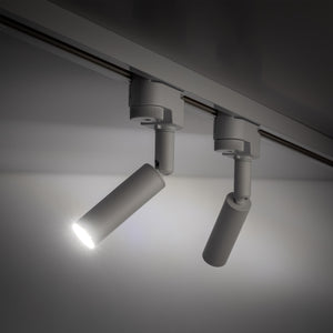 Spot pentru șină Tracer Lagos din metal, alb
