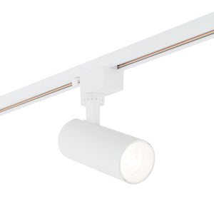 Spot pentru șină Tracer cu lumină reglabilă din metal, alb, 10 W