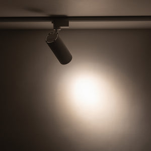 Spot pentru șină Tracer cu lumină reglabilă din metal, alb, 20 W