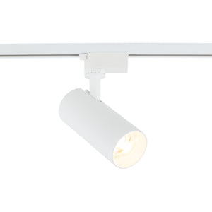 Spot pentru șină Tracer cu lumină reglabilă din metal, alb, 20 W