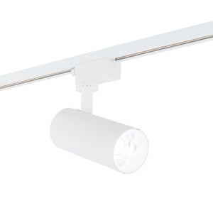 Spot pentru șină Tracer cu lumină reglabilă din metal, alb, 20 W