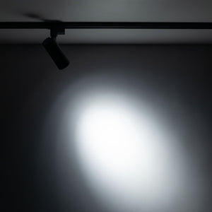 Spot pentru șină Tracer cu lumină reglabilă din metal, negru, 10 W