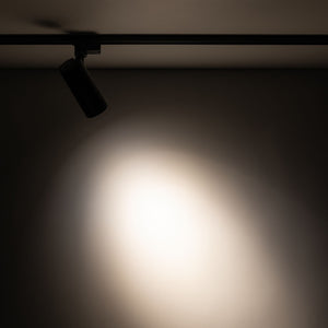 Spot pentru șină Tracer cu lumină reglabilă din metal, negru, 20 W