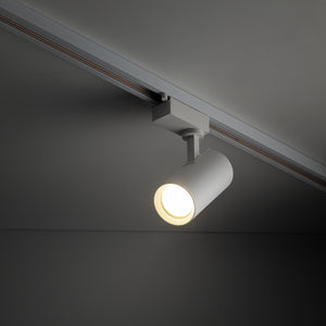 Spot pentru șină Tracer din metal, alb, Lungime 60 mm, lățime 120 mm