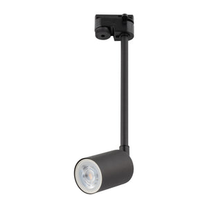 Spot pentru șină Tracer Top Long din metal, negru