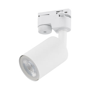 Spot pentru șină Tracer Top din metal, alb