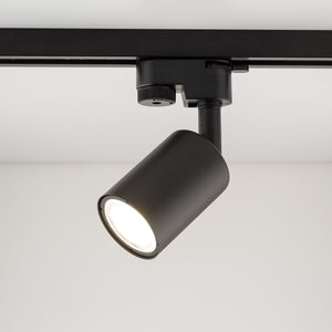 Spot pentru șină Tracer Top din metal, negru