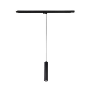 Spot pentru șină Tracer Tube cu 3 circuite, negru