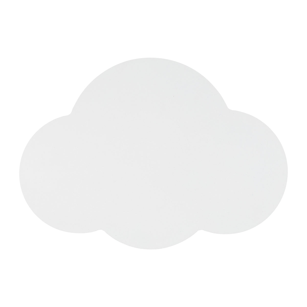 Aplică Cloud din metal, alb