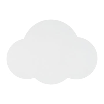 Aplică Cloud din metal, alb