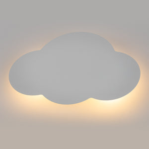 Aplică Cloud din metal, alb