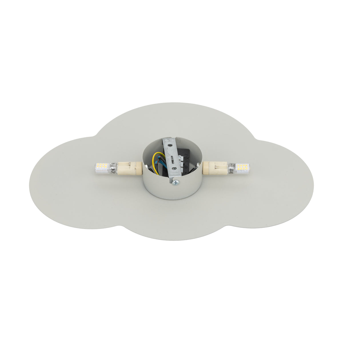 Aplică Cloud din metal, bej