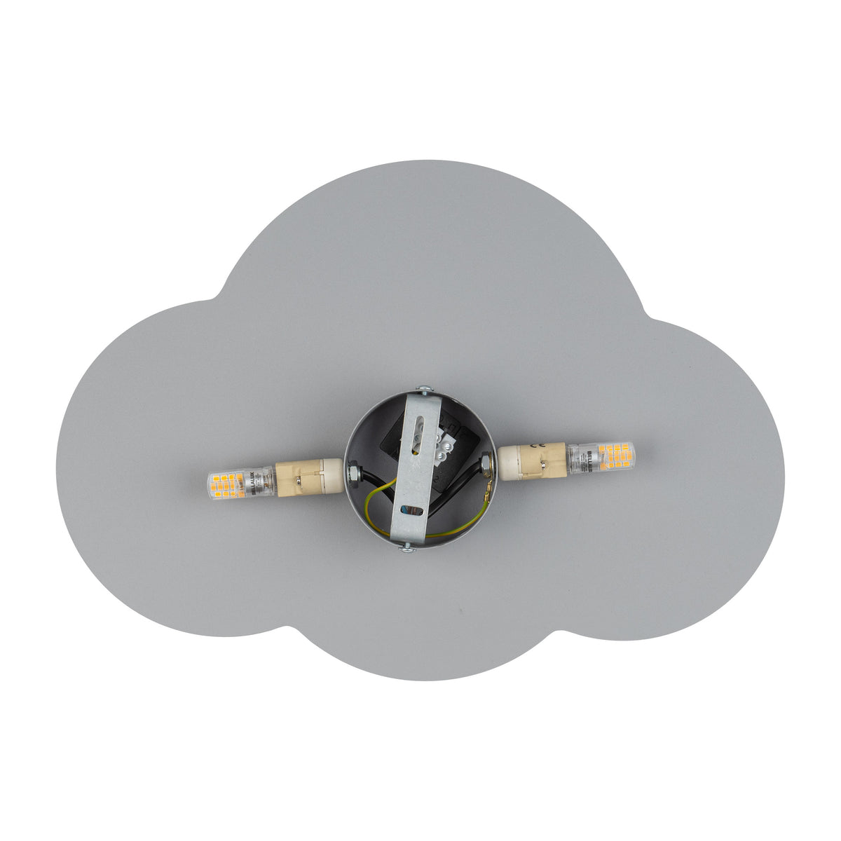 Aplică Cloud din metal, gri