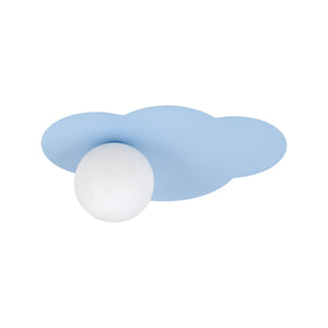 Aplică Cloud New din sticlă, albastru