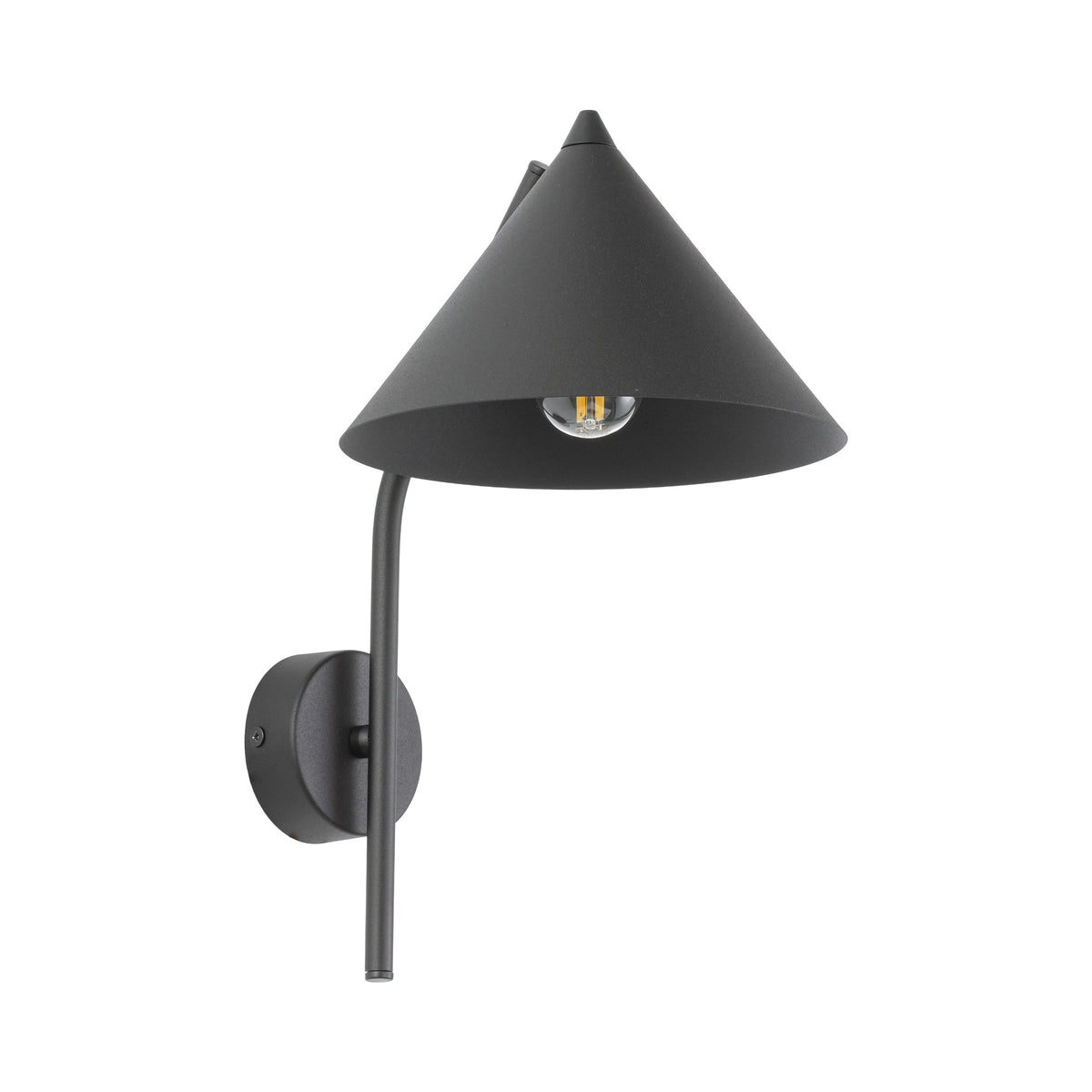 Aplică Cono din metal, negru