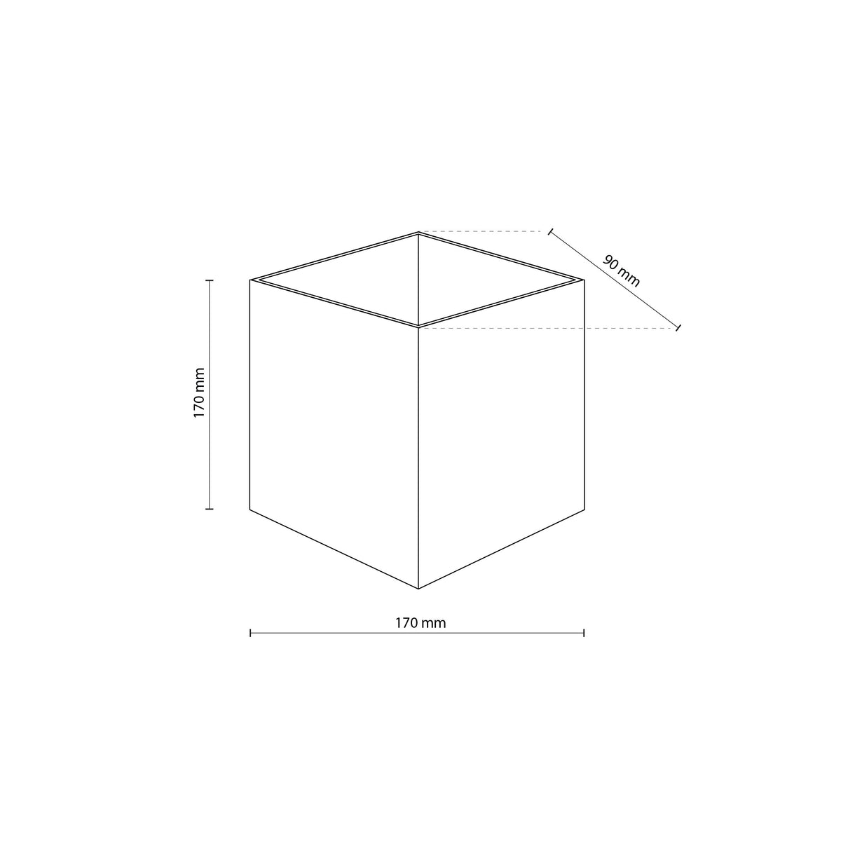 Aplică Cube, bej