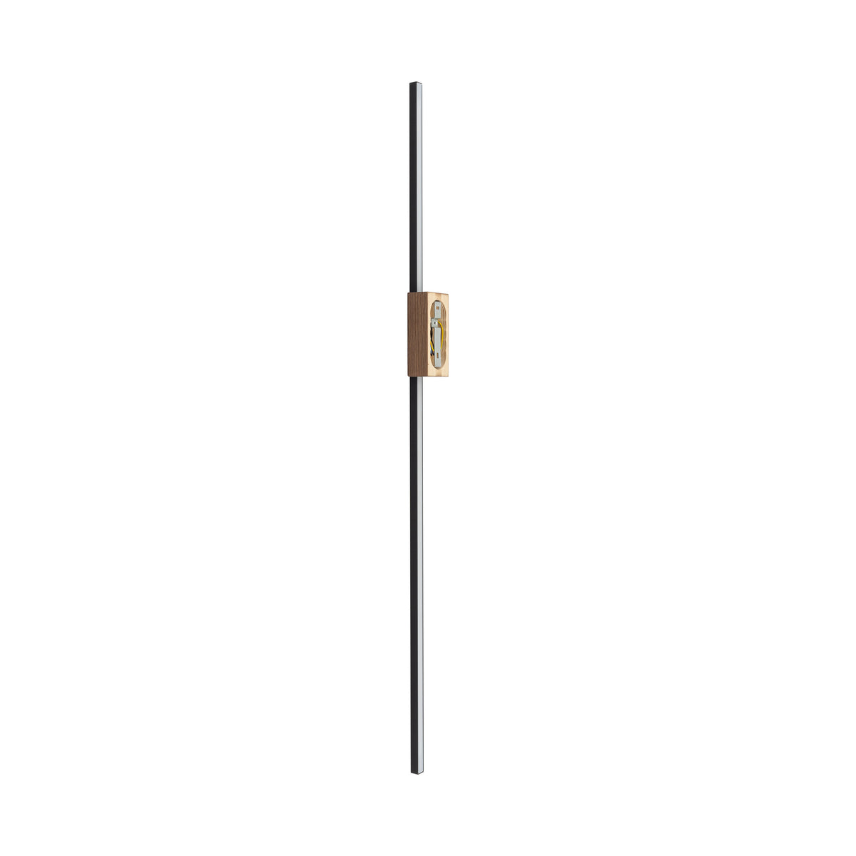 Aplică Flash, lemn nuc, L, 55 × 60 × 1080 mm