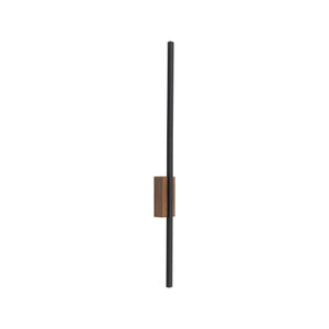 Aplică Flash, lemn nuc, M, 55 × 60 × 790 mm