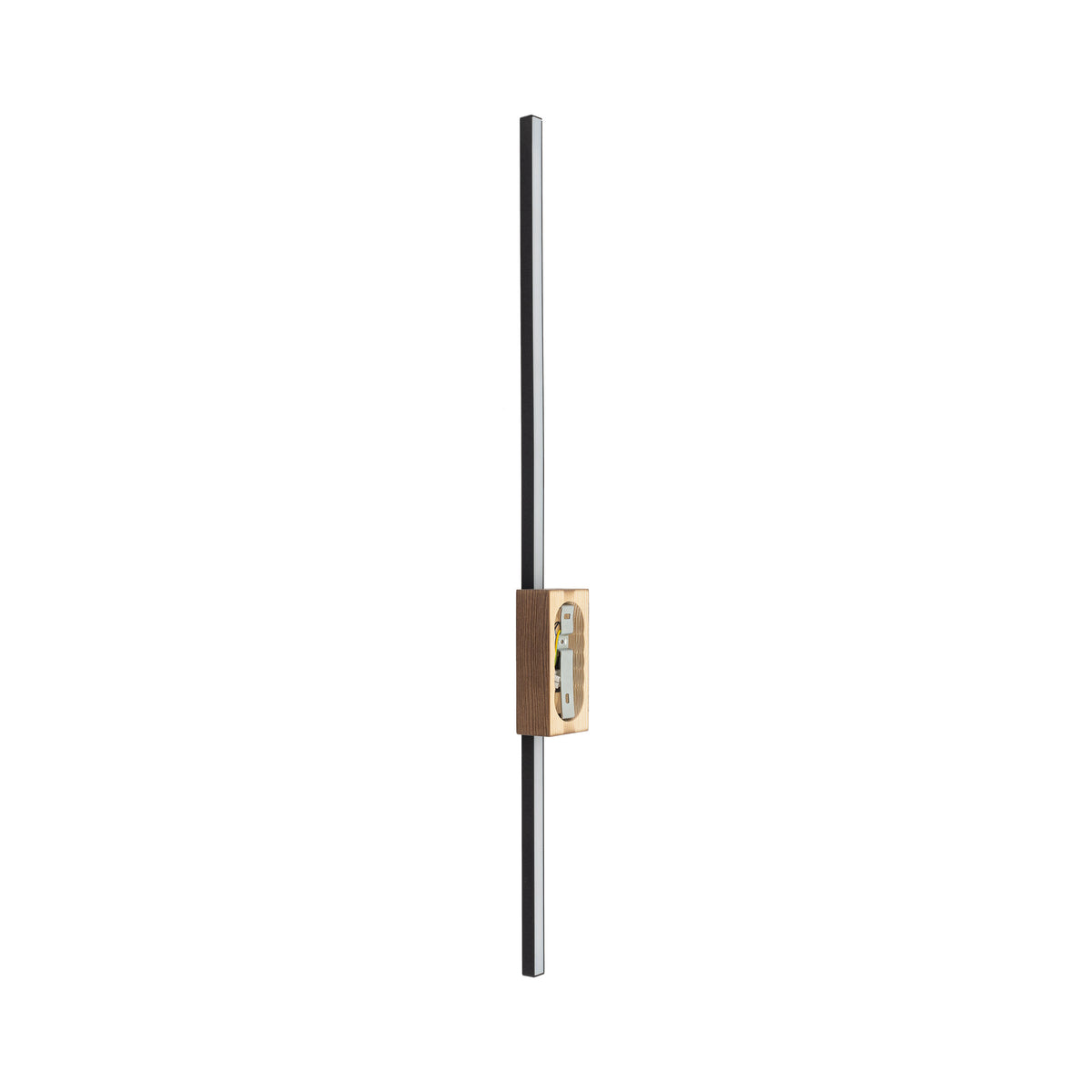 Aplică Flash, lemn nuc, M, 55 × 60 × 790 mm