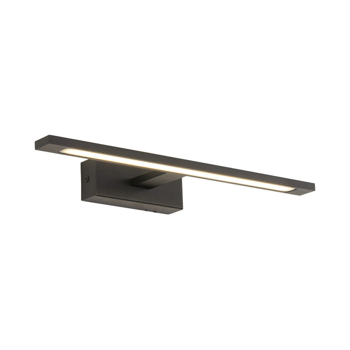 Aplică Gallery din metal, negru, 12 W