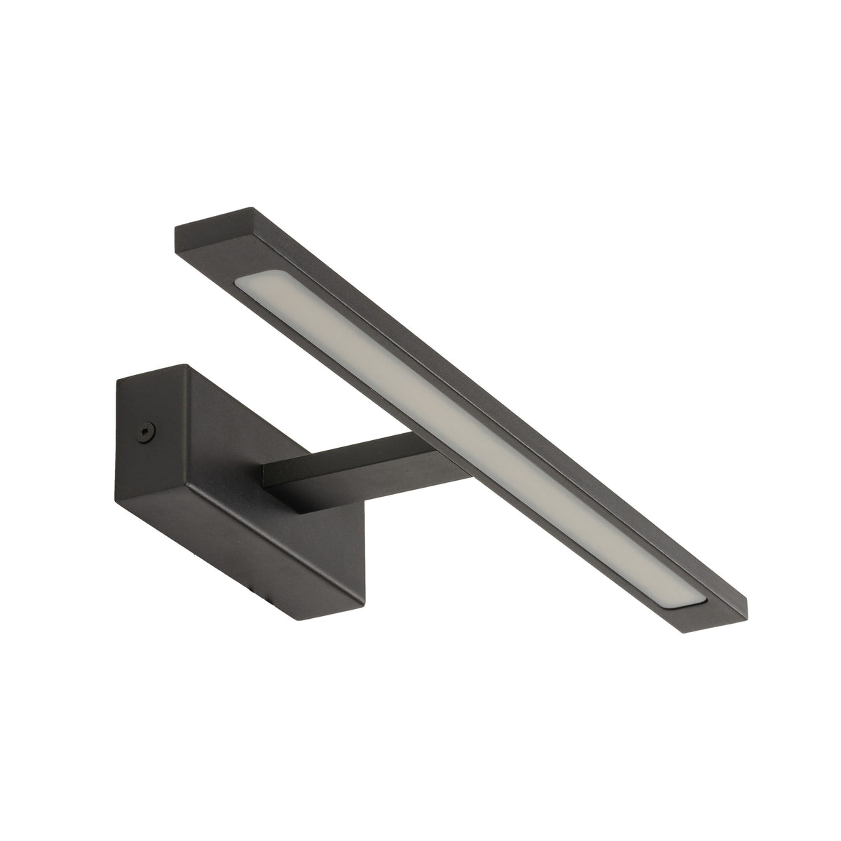 Aplică Gallery din metal, negru, 12 W