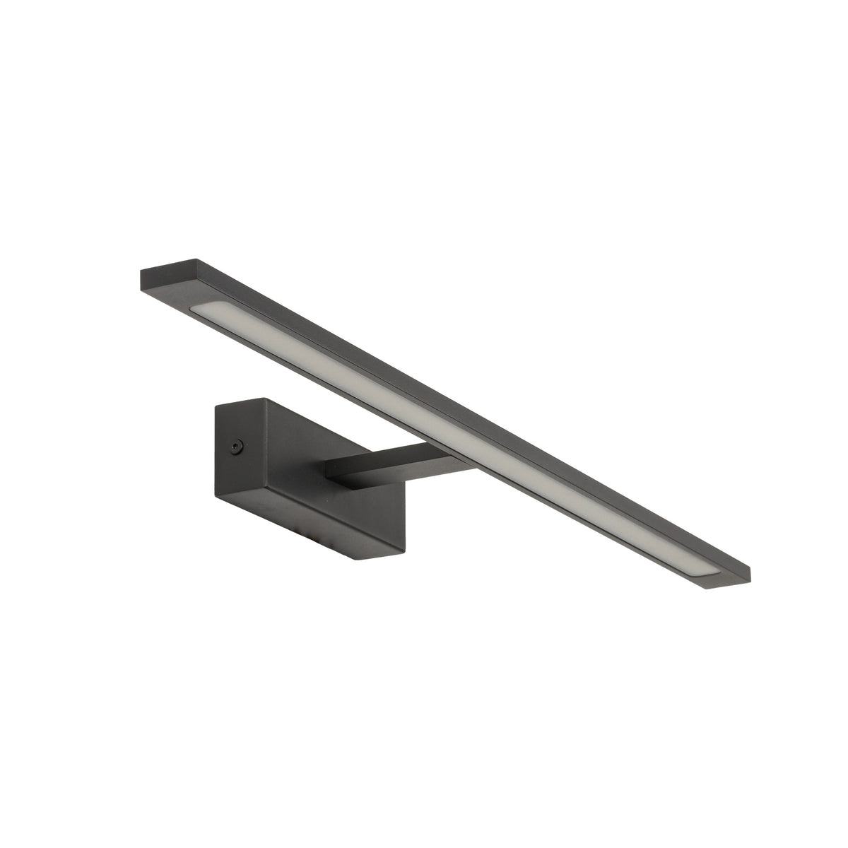 Aplică Gallery din metal, negru, 20 W
