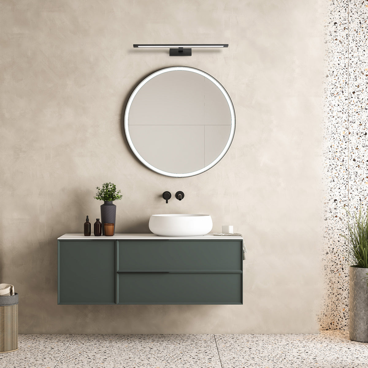 Aplică Gallery din metal, negru, 20 W
