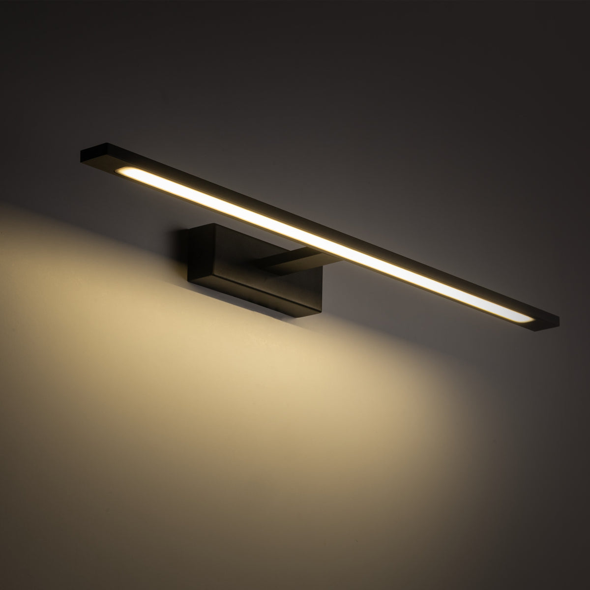 Aplică Gallery din metal, negru, 20 W