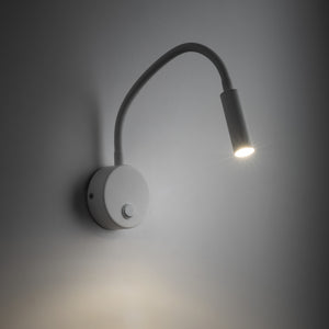 Aplică Lagos din metal, alb, 3 W, neutră 4000k