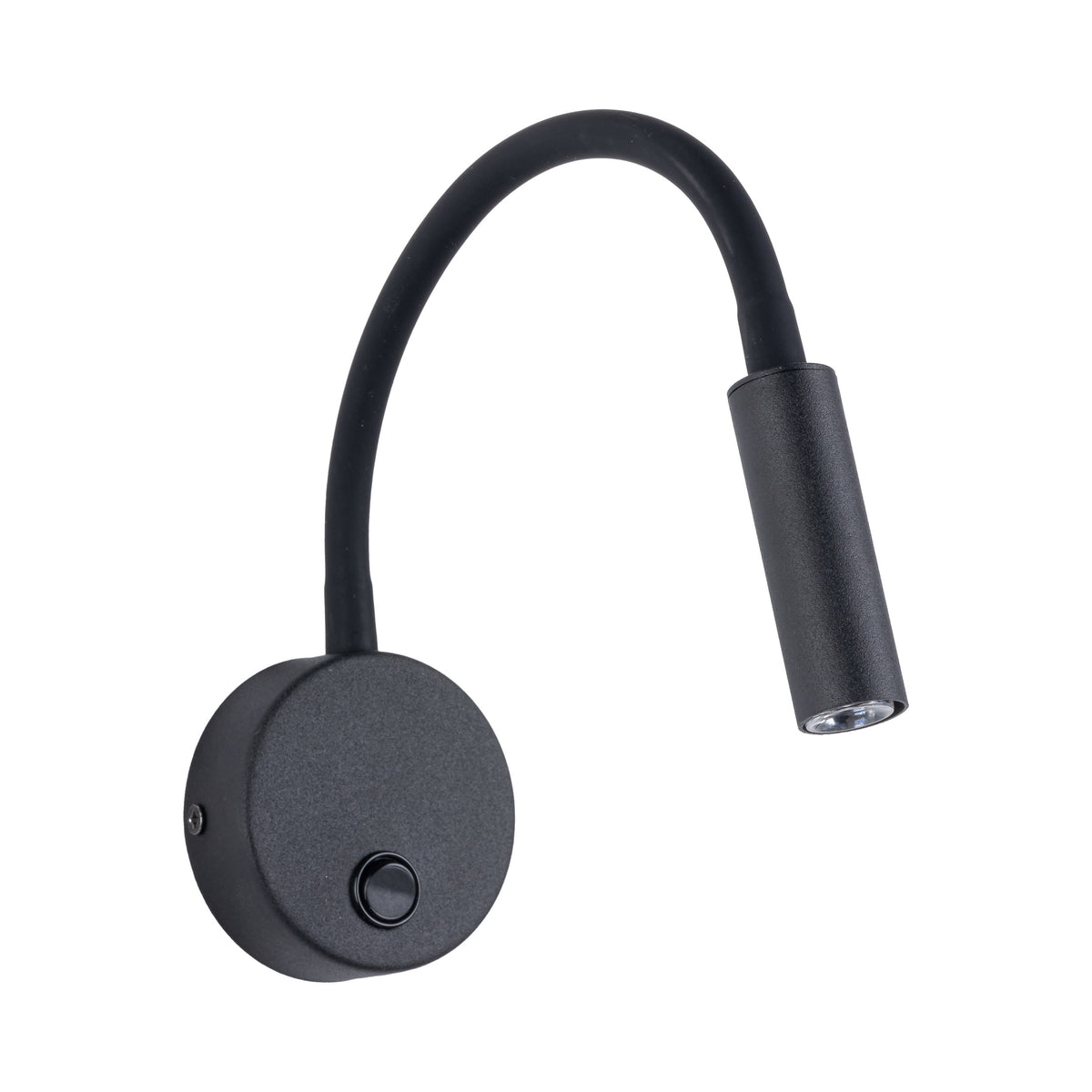Aplică Lagos din metal, negru, 3 W, neutră 4000k