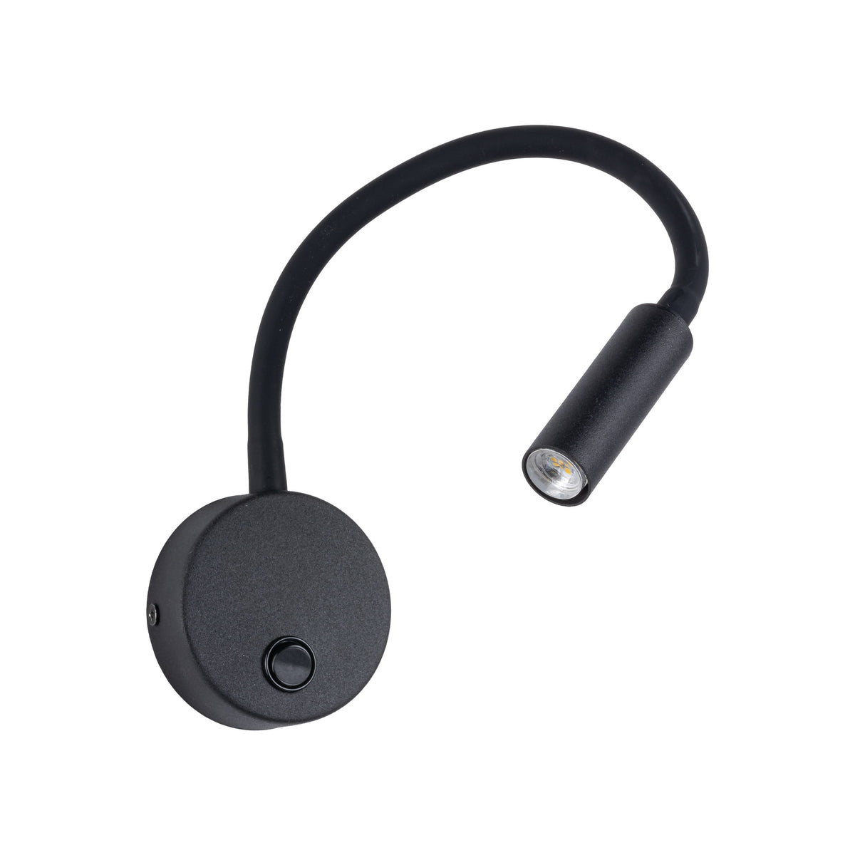 Aplică Lagos din metal, negru, 3 W, neutră 4000k