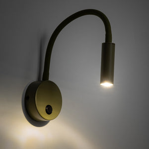 Aplică Lagos din metal, oliv, 8 W, în funcție de bec