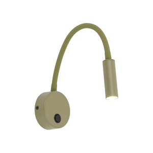 Aplică Lagos din metal, oliv, 8 W, în funcție de bec