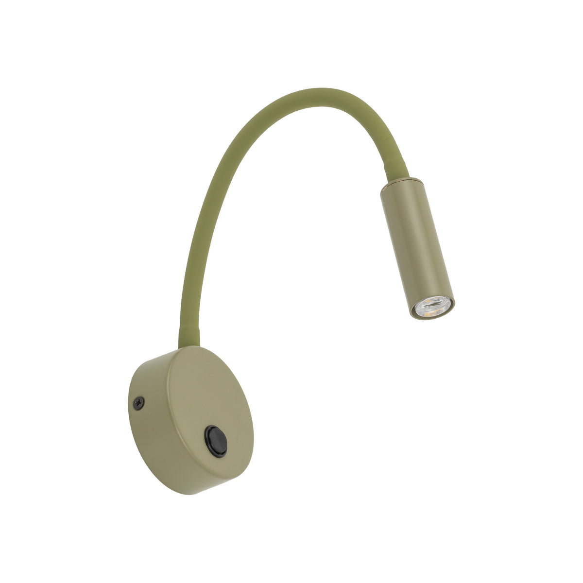 Aplică Lagos din metal, oliv, 8 W, în funcție de bec