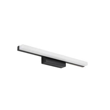 Aplică LED Delta cu difuzor dreptunghiular, negru