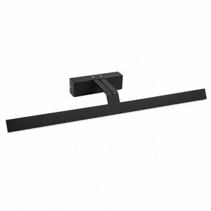 Aplica Sagita în negru, 73 cm lățime, pe fundal alb