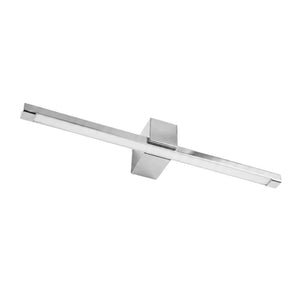 Aplica Tetra în crom, 60 cm lățime, pe fundal alb