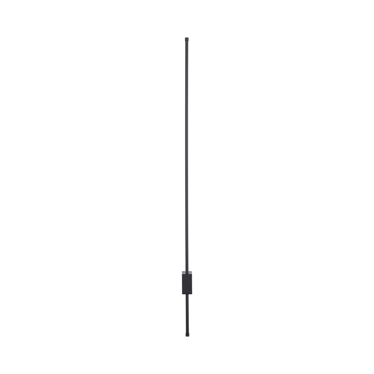 Aplică Lixa din aluminiu, negru, 12 W