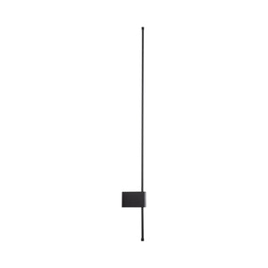 Aplică Lixa din aluminiu, negru, 12 W