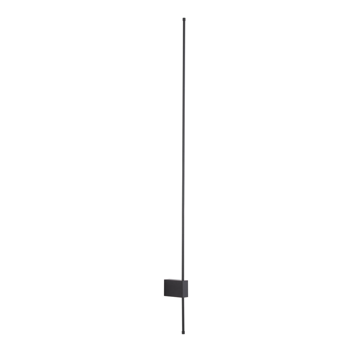Aplică Lixa din aluminiu, negru, 18 W