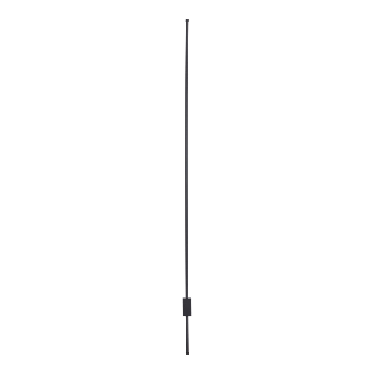Aplică Lixa din aluminiu, negru, 18 W